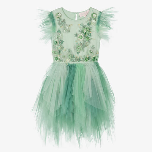 Tutu du Monde-Girls Green Forest Fairy Tutu Dress | Childrensalon Outlet