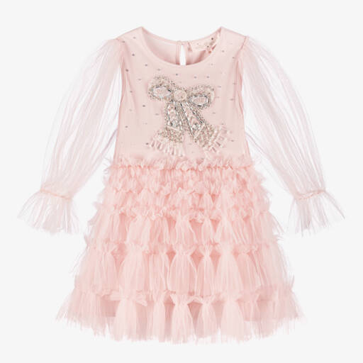 Tutu du Monde-Girls Pink Tulle Elegance Dress | Childrensalon Outlet