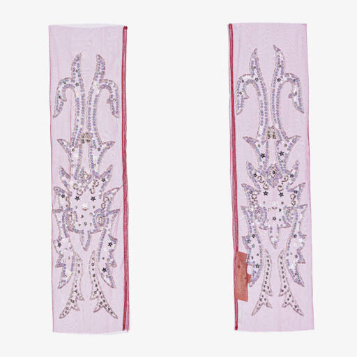 Tutu du Monde-Блестящие красные гетры из тюля для девочек | Childrensalon Outlet