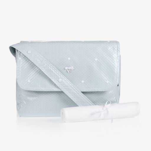 Uzturre-Blue Changing Bag (38cm) | Childrensalon Outlet