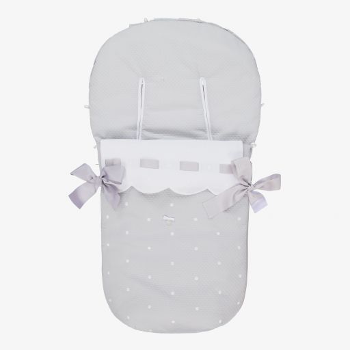 Uzturre-Grauer Fußsack für Buggy | Childrensalon Outlet