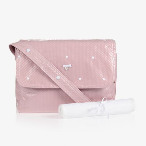 Uzturre-Rosa Wickeltasche (38 cm) | Childrensalon Outlet