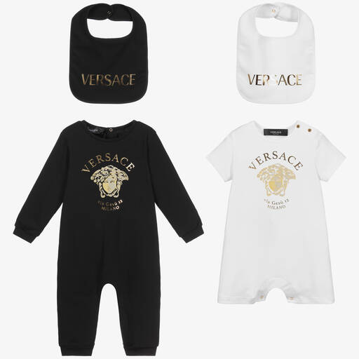 Versace-Strampler-Geschenkset (4-teilig) | Childrensalon Outlet