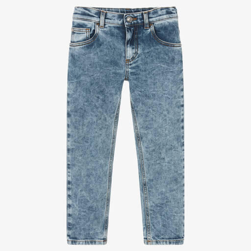 Versace-Jean bleu délavé en denim garçon | Childrensalon Outlet