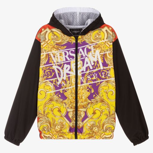 Versace-Blouson Barocco Ado garçon | Childrensalon Outlet