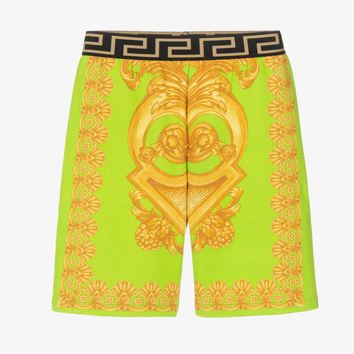 Versace-Grüne Teen Barocco Jogginghose (J) | Childrensalon Outlet