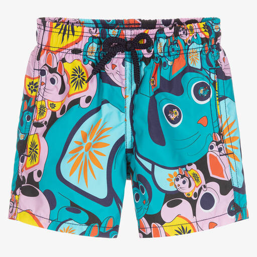 Vilebrequin-Boys Cat Swim Shorts | Childrensalon Outlet