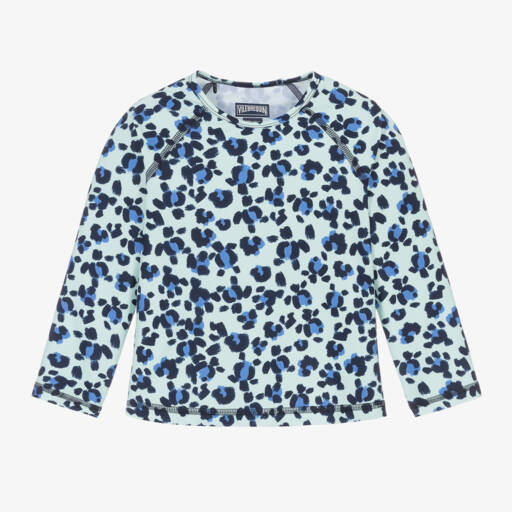 Vilebrequin-Boys Turquoise Sun Guard Top | Childrensalon Outlet
