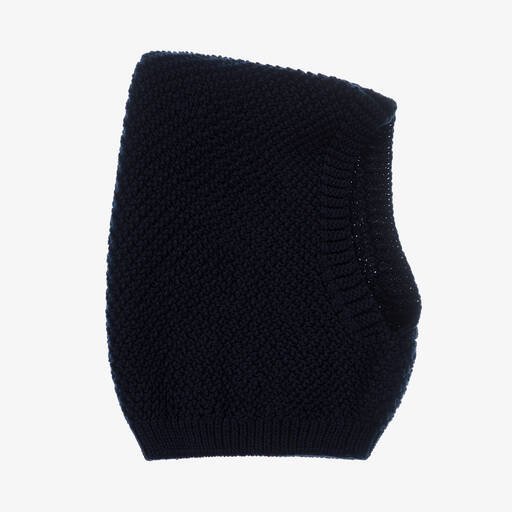 Wedoble-Blue Merino Wool Balaclava | Childrensalon Outlet