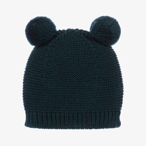 Wedoble-Dark Green Merino Wool Hat | Childrensalon Outlet
