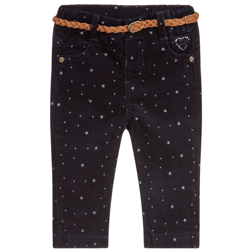 Week-end à la mer-Baby Girls Corduroy Trousers | Childrensalon Outlet