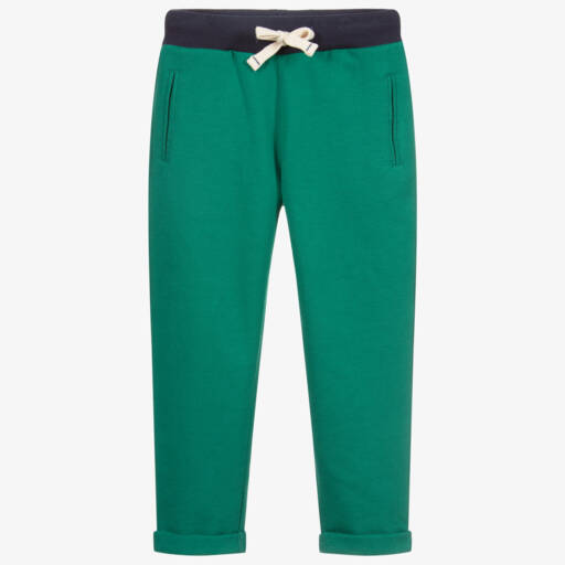 Week-end à la mer-Зеленые джоггеры из хлопка для мальчиков | Childrensalon Outlet