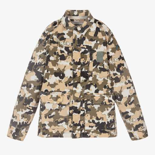 Zadig&Voltaire-Teen Boys Camouflage Jacket | Childrensalon Outlet