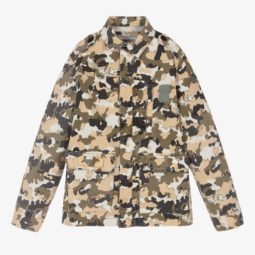 Zadig&Voltaire-Blouson camouflage Ado Garçon | Childrensalon Outlet