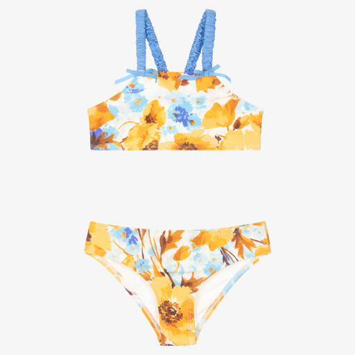 Zimmermann-Bikini ivoire à fleurs fille | Childrensalon Outlet