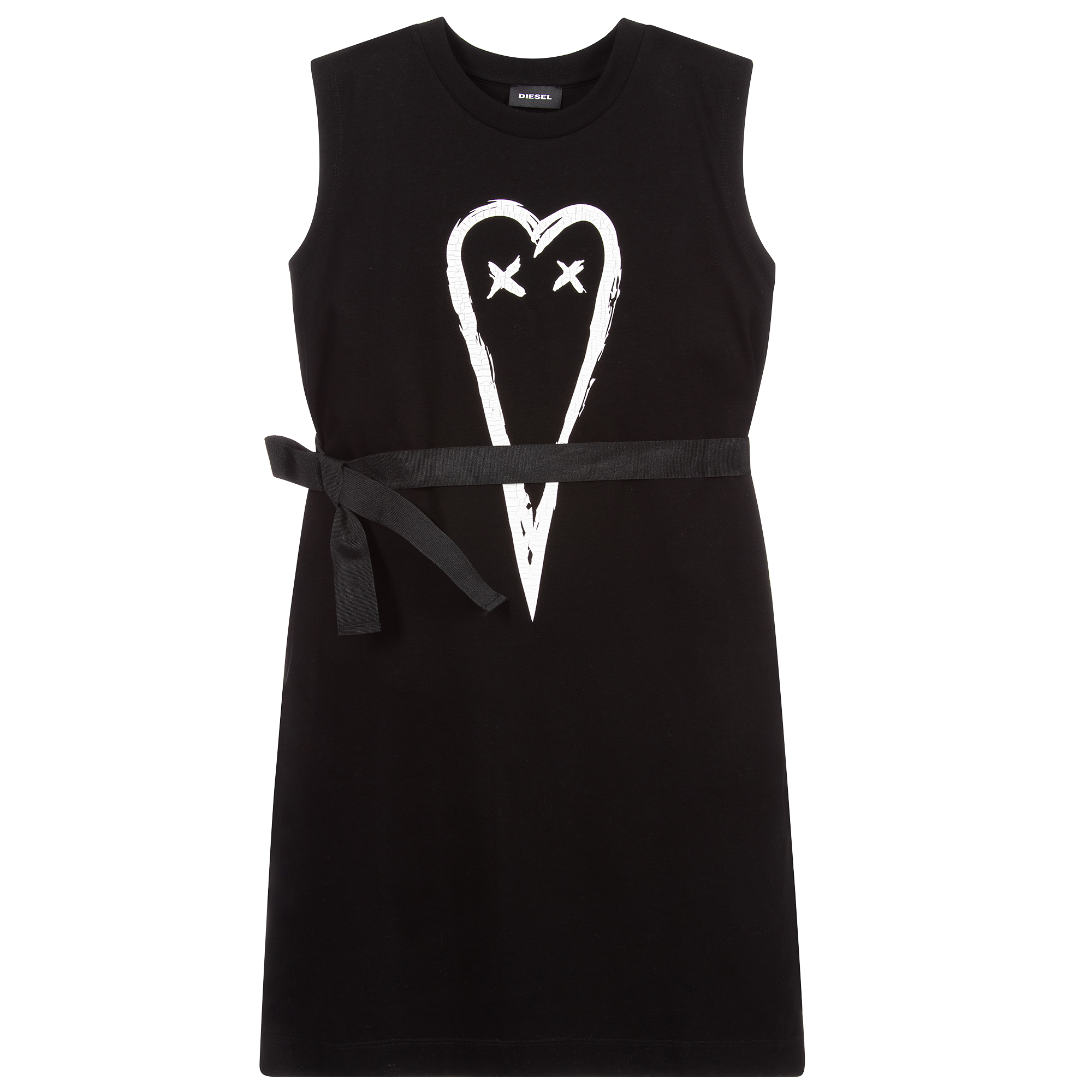 Diesel - Teen Black Logo Dress | Childrensalon Outlet