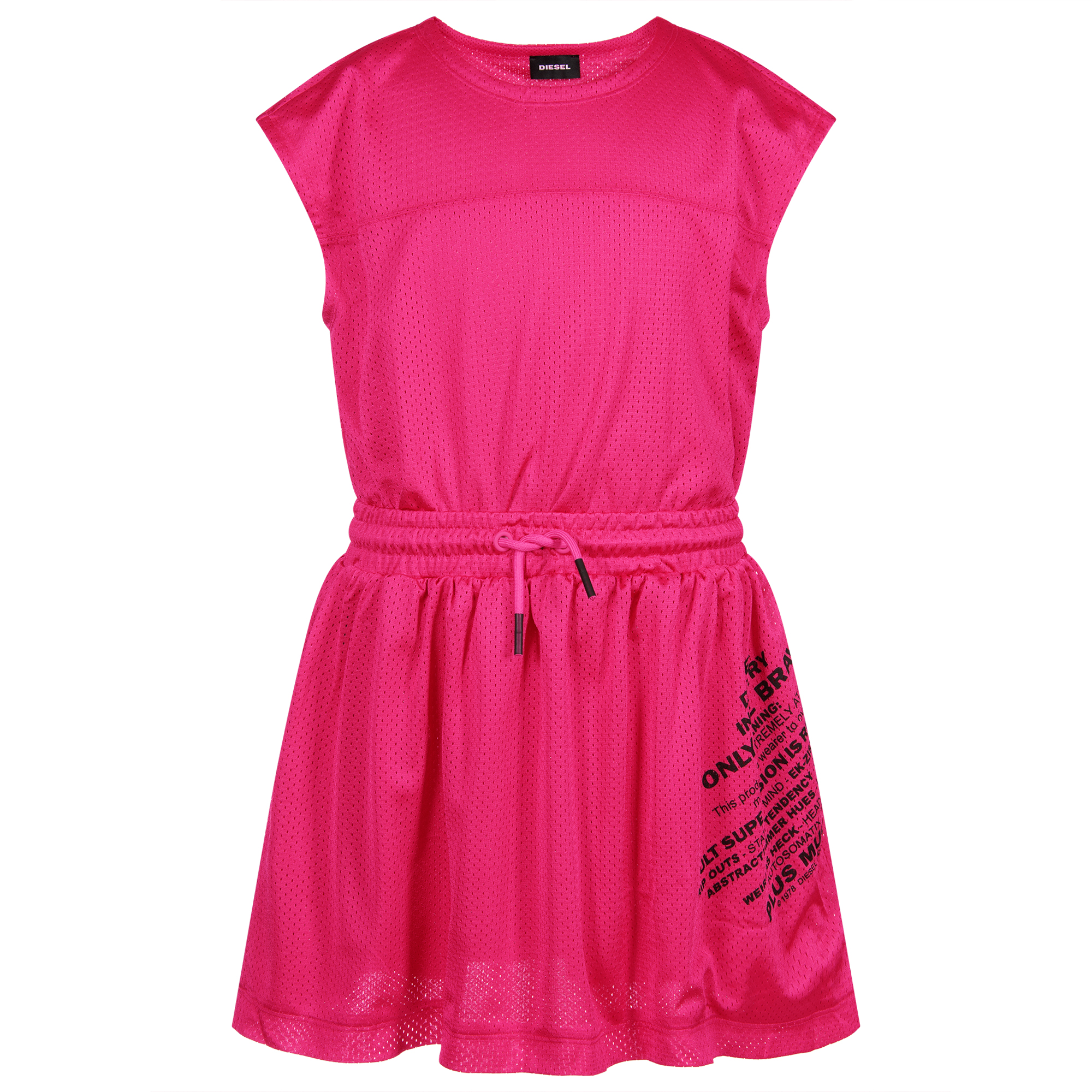 Diesel - Розовое платье с логотипом для подростков | Childrensalon Outlet