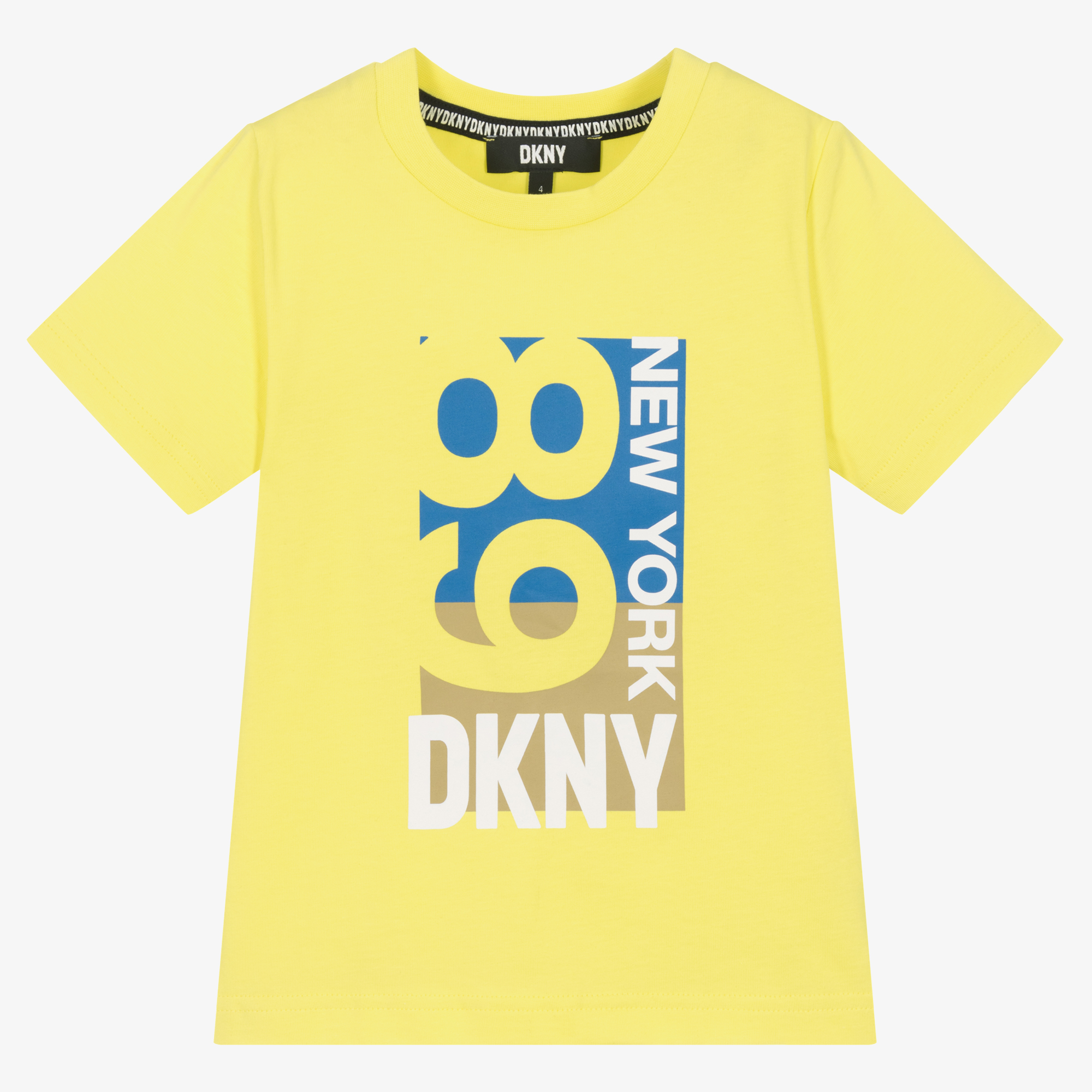 DKNY - Boys Green Cotton Logo T-Shirt