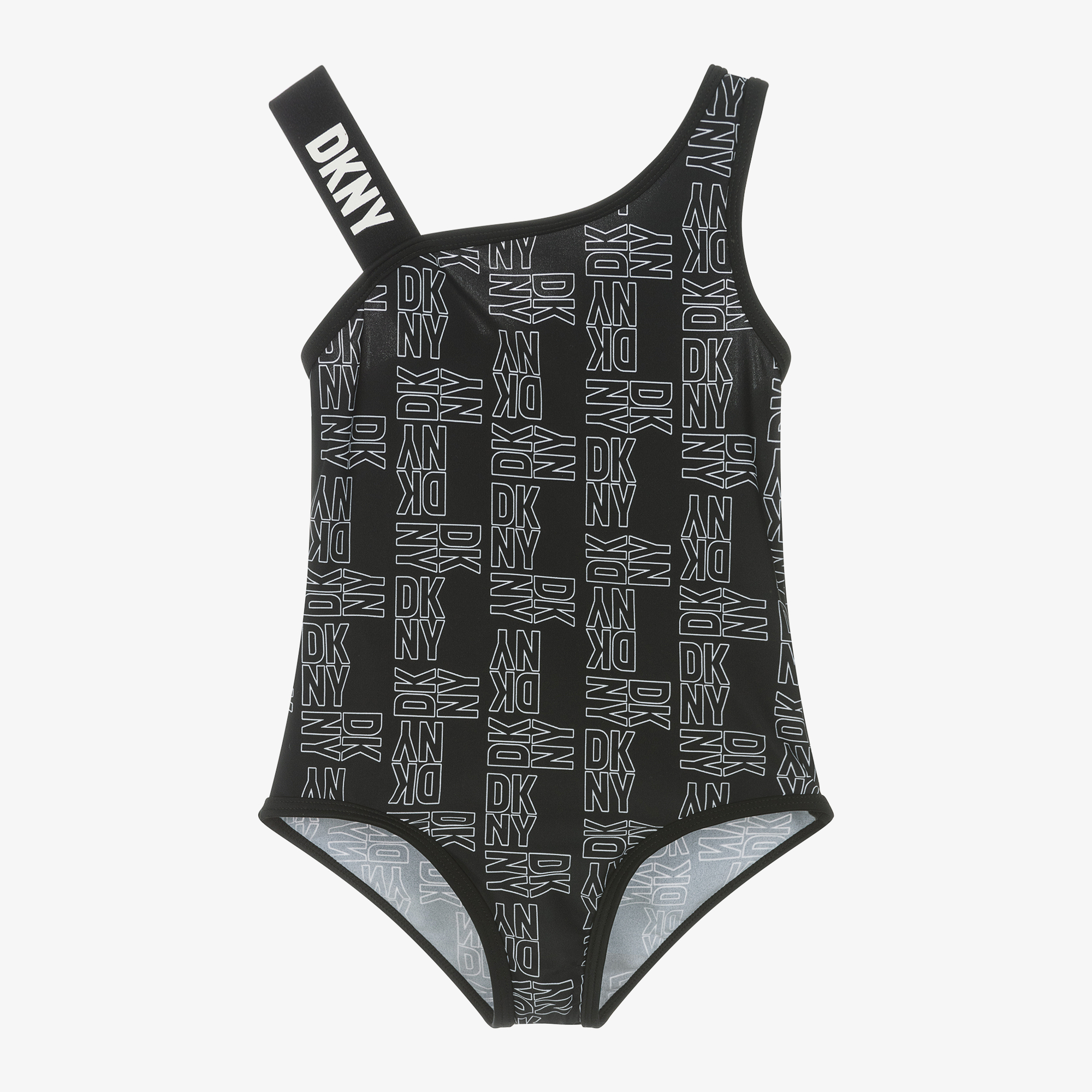 DKNY Girls Black Swimsuit