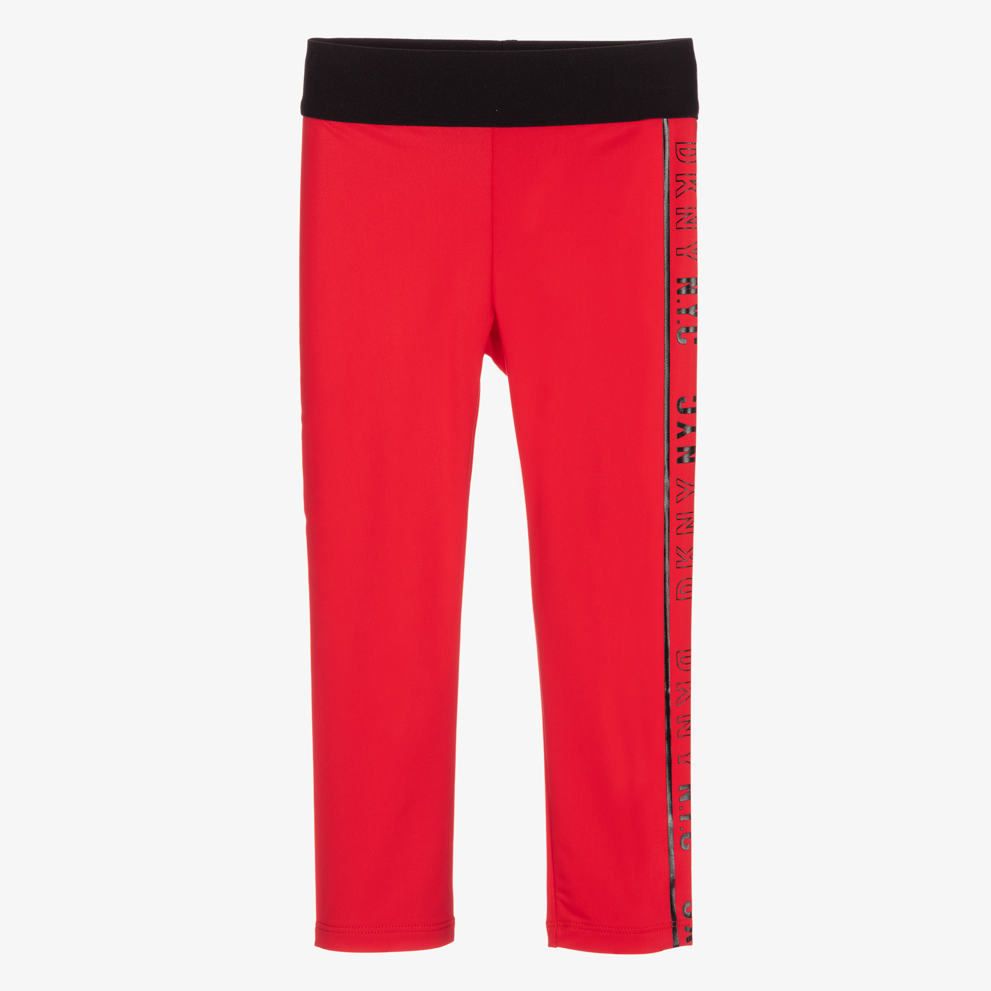 DKNY - Girls Red Logo Leggings