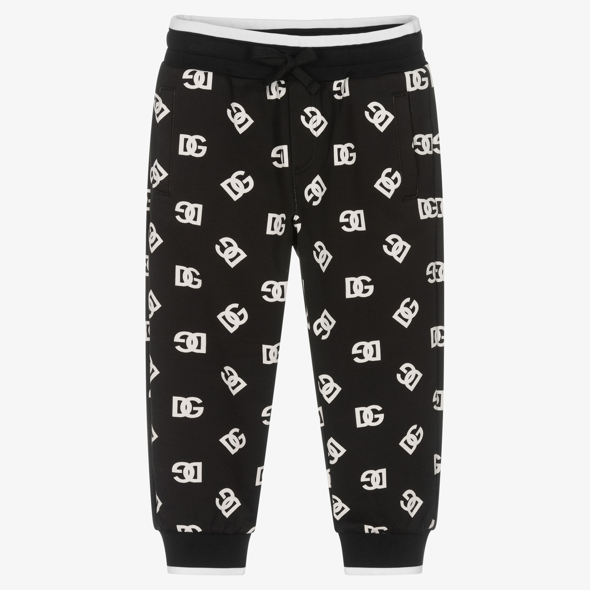 国内発 Dolce & Gabbana ロゴコットンジャージー長袖フーディー 国内発 Dolce & Gabbana ロゴコットンジャージー長袖フーディー