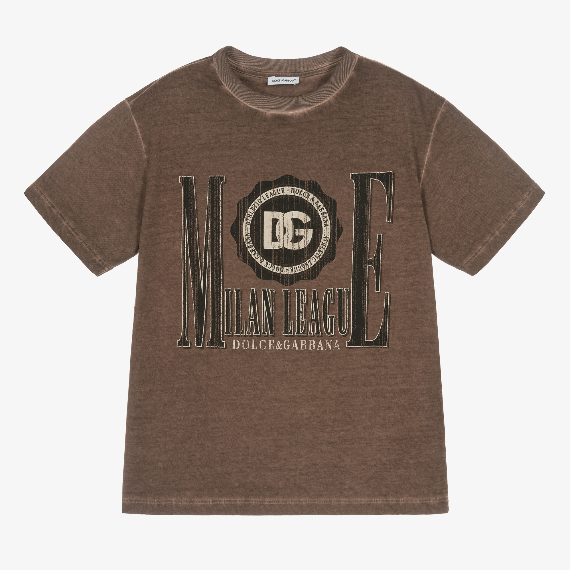 Dolce amp; Gabbana terry-cloth effect shirt - Brown