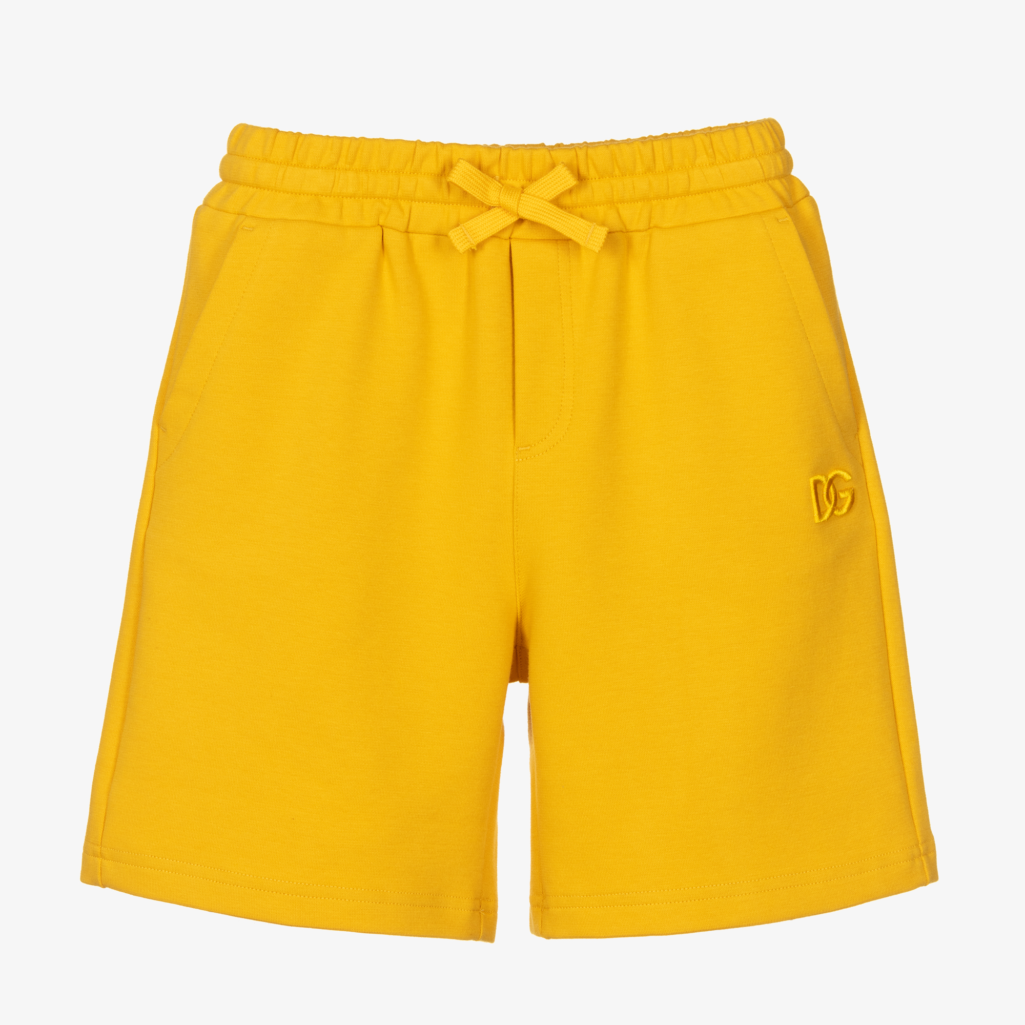 Mens yellow sweat shorts deals