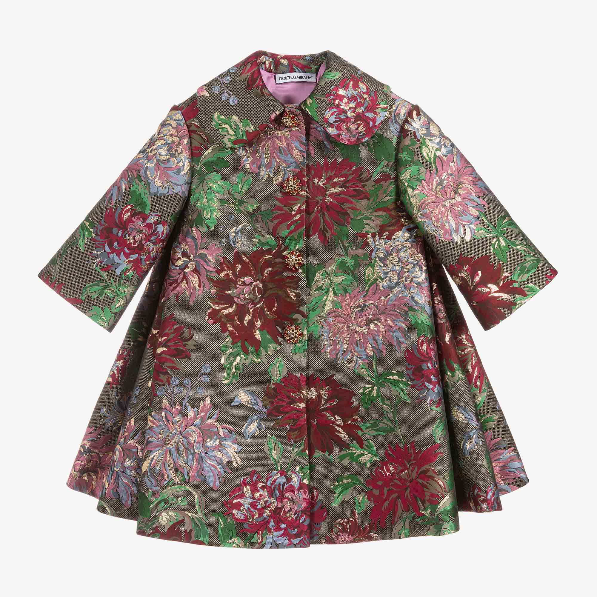 ジャケット・アウター Hazy Floral Jacquard Coat Hazy Floral Jacquard Coat - メルカリ