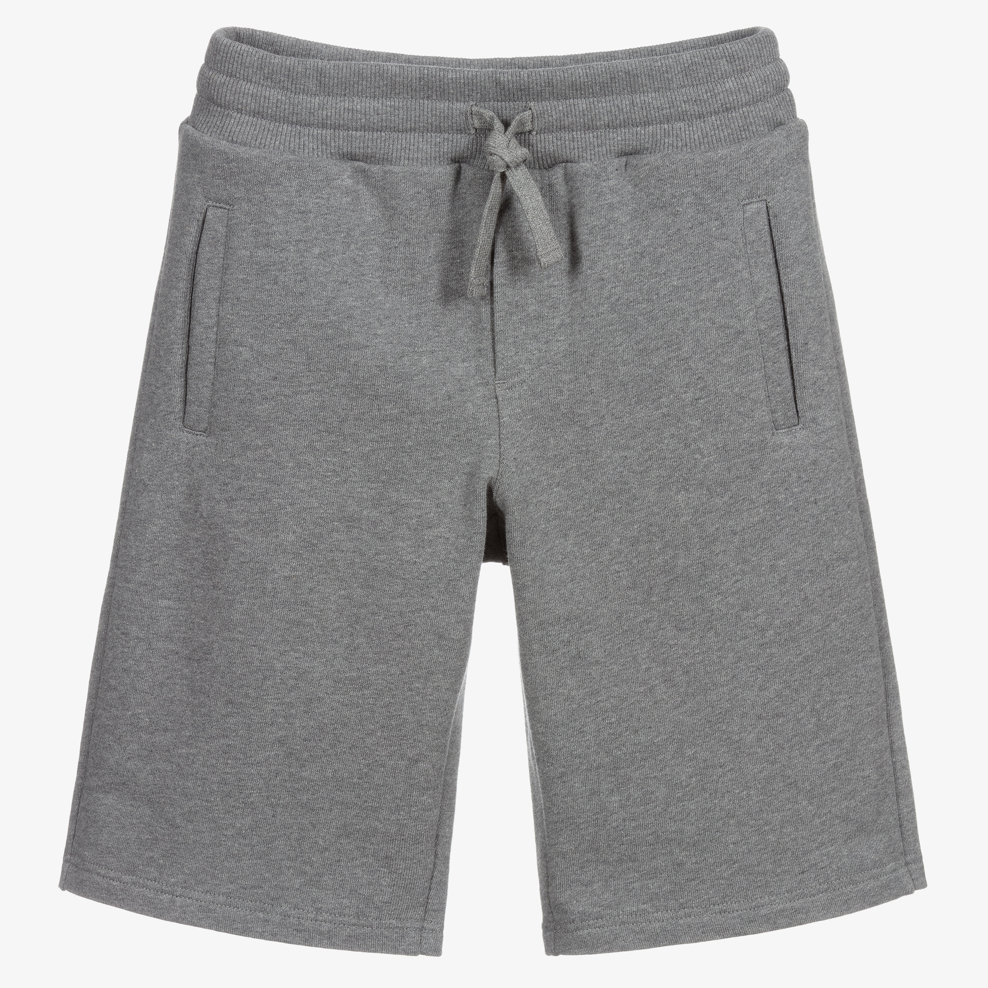ショートパンツ DOLCE & GABBANA GREY COTTON SHORTS dolce-gabbana-teen-boys-grey-