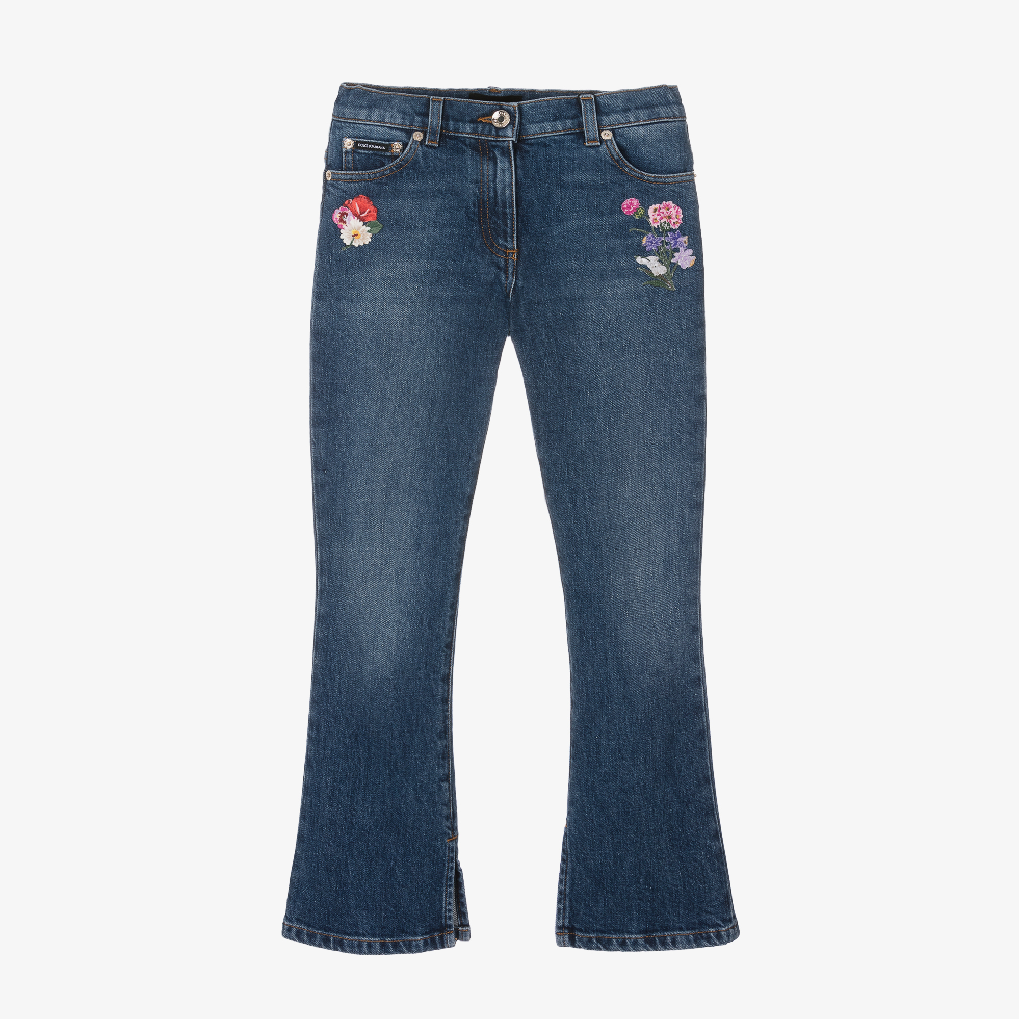 パンツ Dolce & Gabbana Flannel Flare Pants Flared flannel pants with logo tag in Black for Women