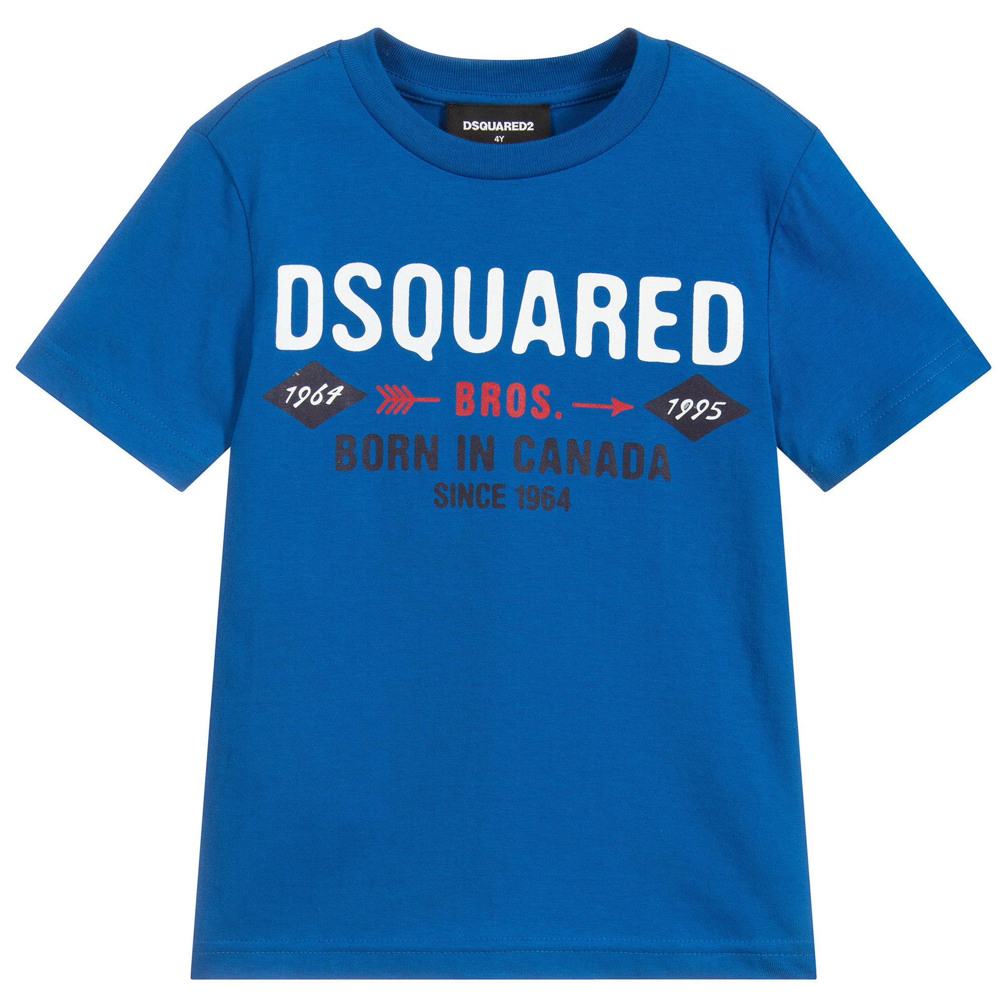 Dsquared2 - Boys Blue Logo T-Shirt 