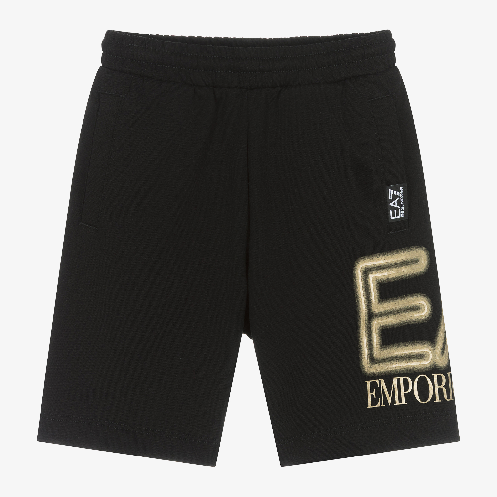 Boys ea7 shorts deals