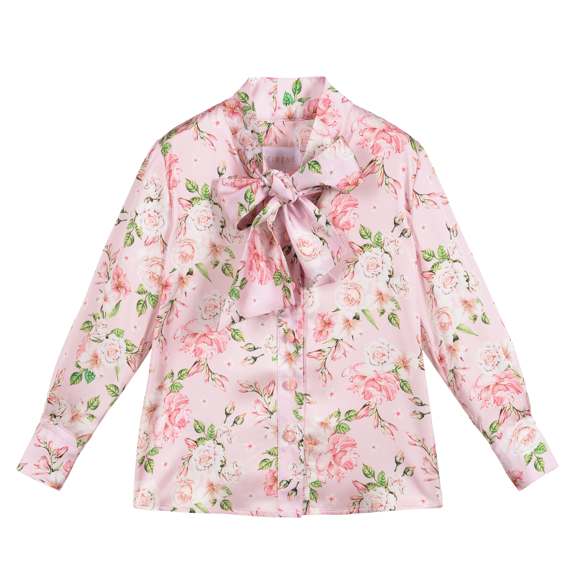 Floral bow blouse Clearance