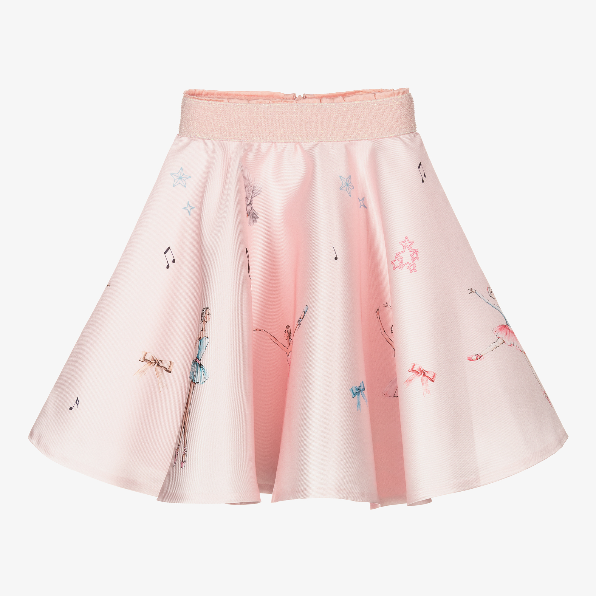 スカート Ballerina drawstring ribbon skirt (pink) Ballerina drawstring ribbon skirt (pink)