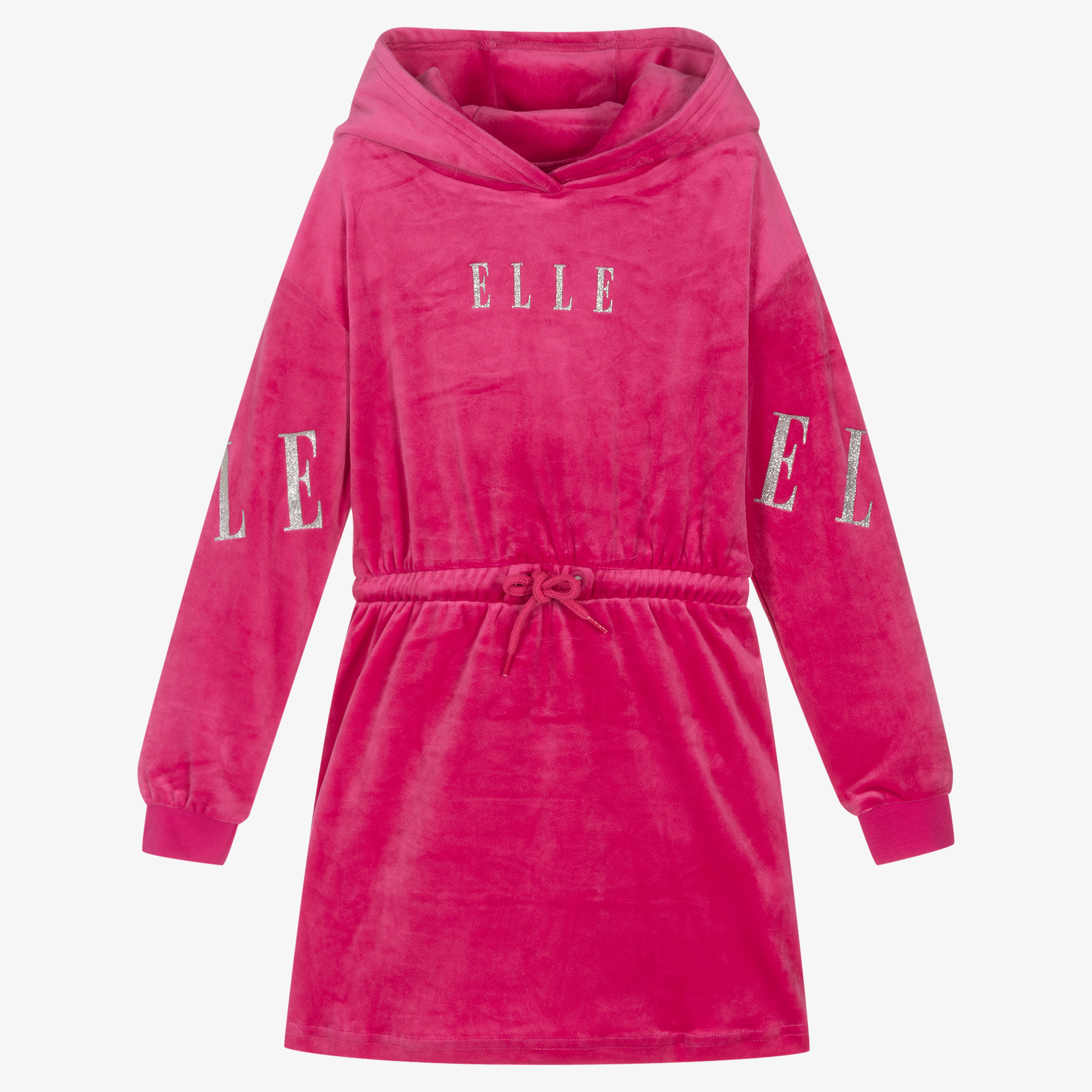 Velvet hoodie dress clearance