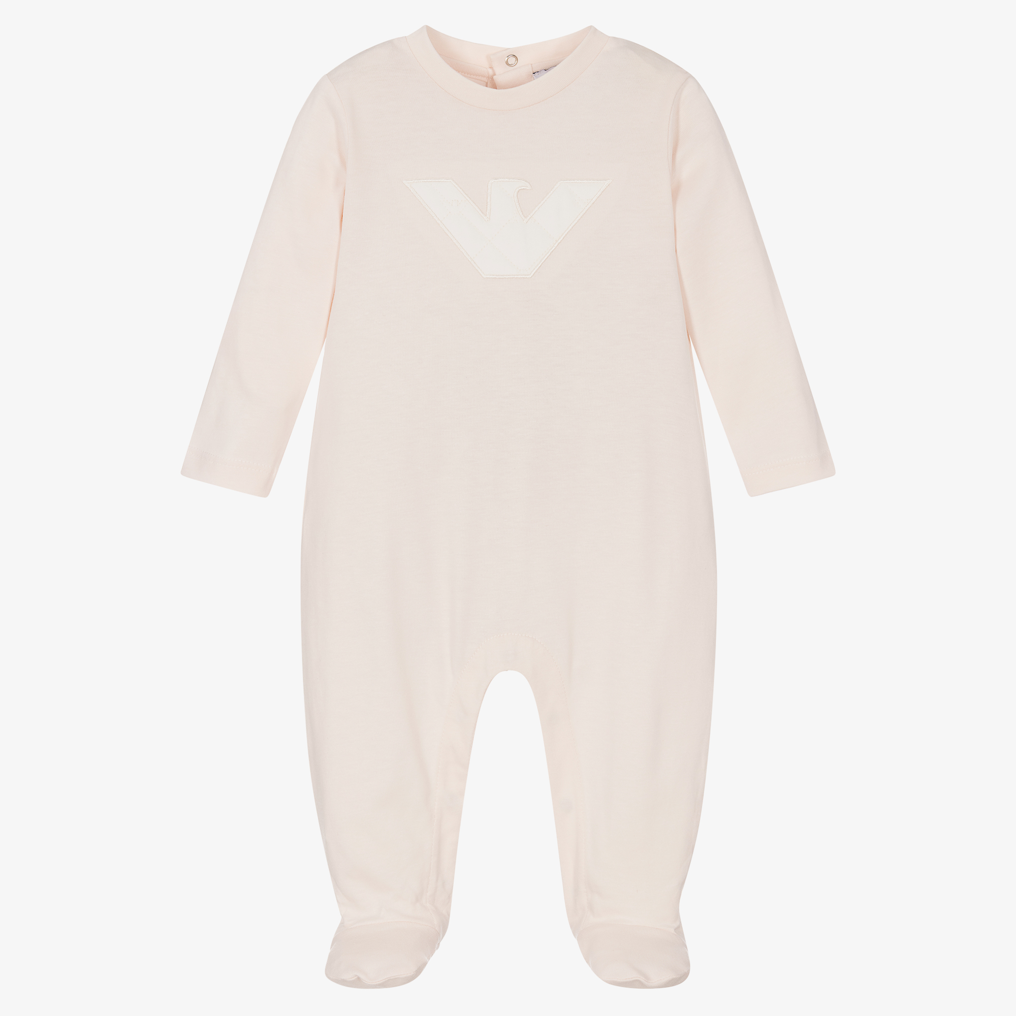 Infant Clothes Emporio Armani Baby Girl Baby Girls White Pink