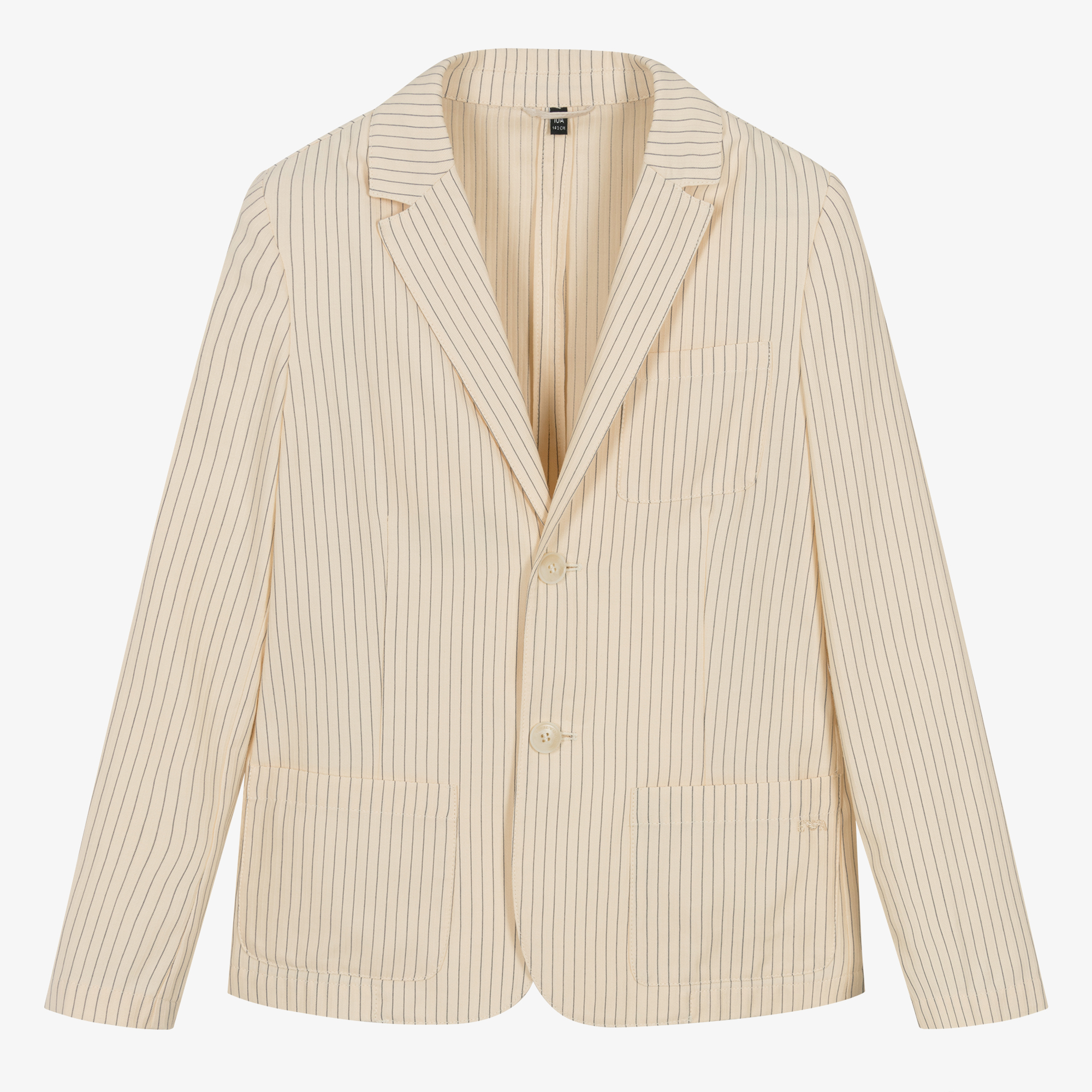 EMPORIO ARMANI キッズジャケット 12A ホワイト EMPORIO ARMANI キッズジャケット 12A ホワイト Emporio Armani