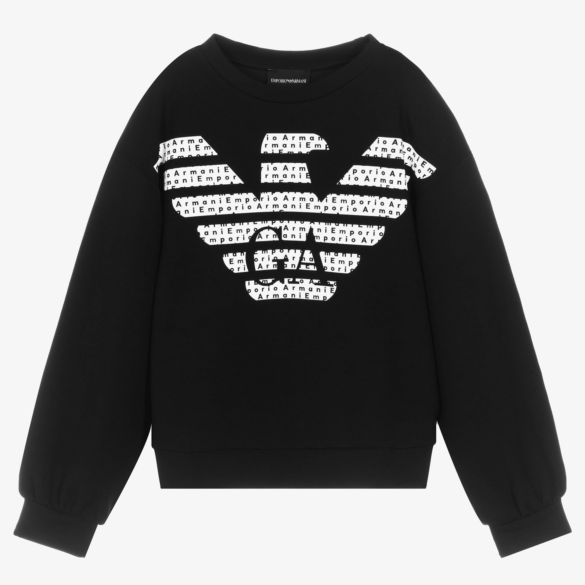 Ea7 junior sweatshirt clearance