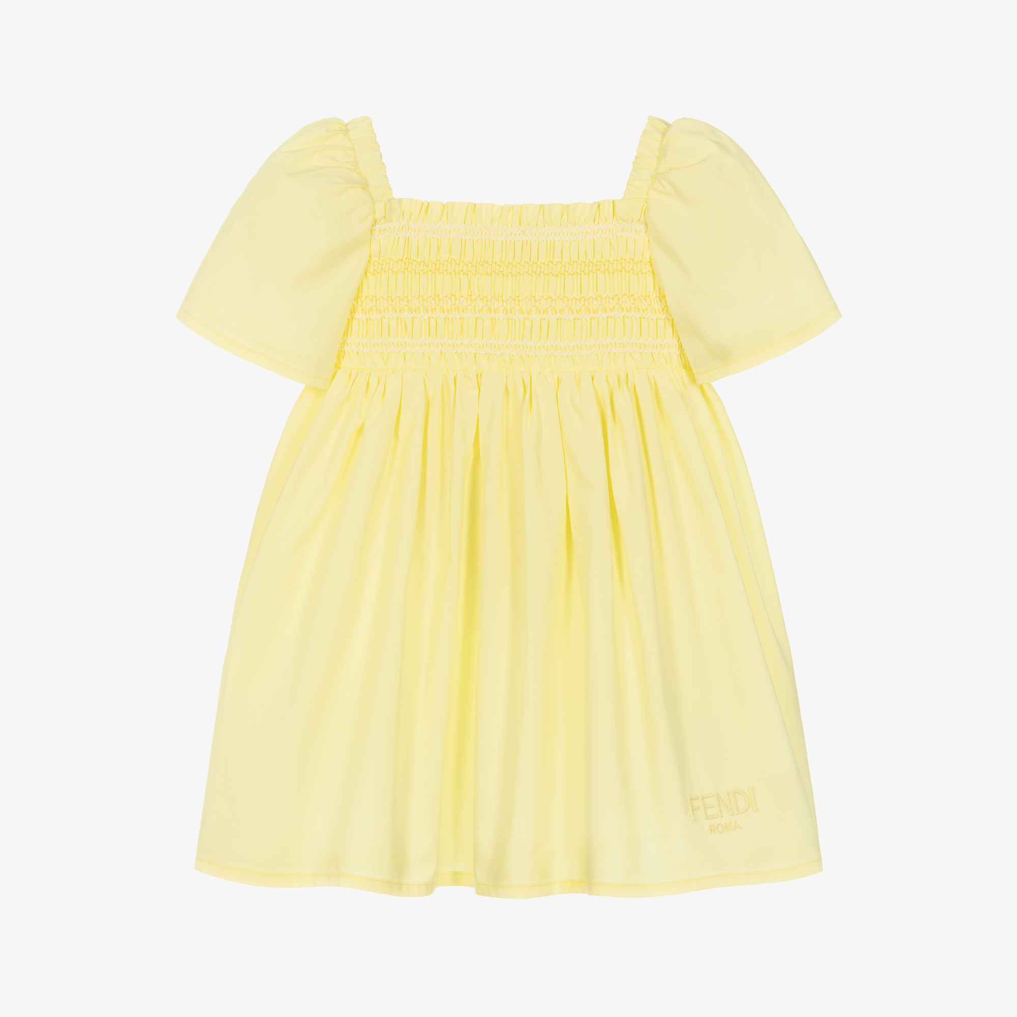 fendi cotton dress Dress Brown FF cotton dress