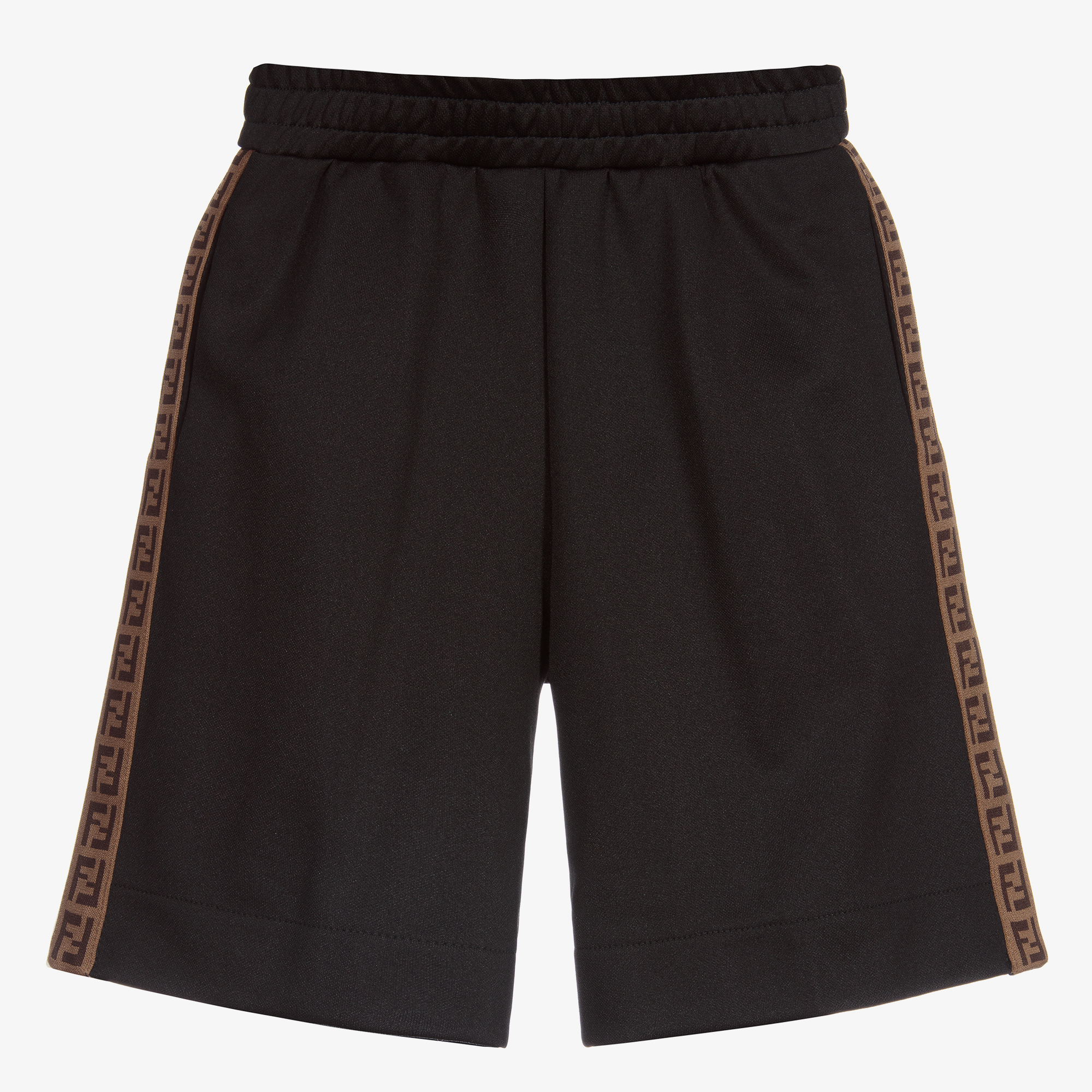 FENDI Diagonal Monogram Print Shorts black sz L | eBay