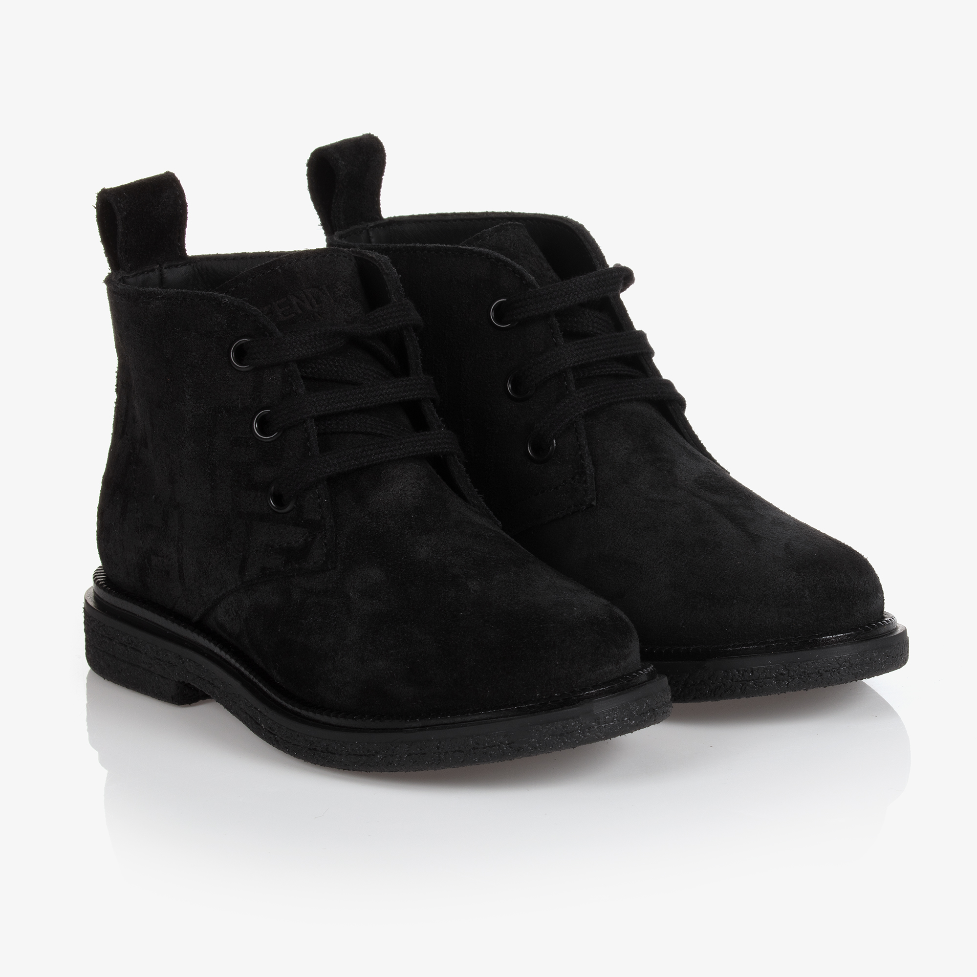 Fendi suede boots hotsell