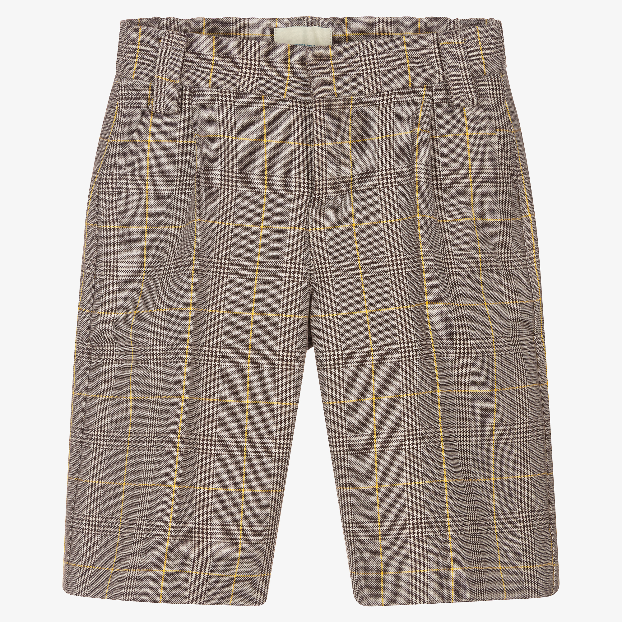 VIP【送料関税込】FENDI FF WOOL SHORTS Fendi - Baby Boys Grey Wool Shorts | Childrensalon Outlet