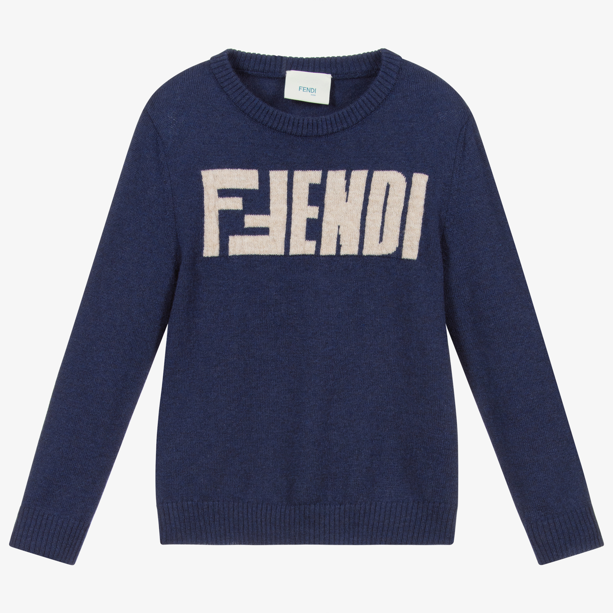 Fendi blue on sale sweater