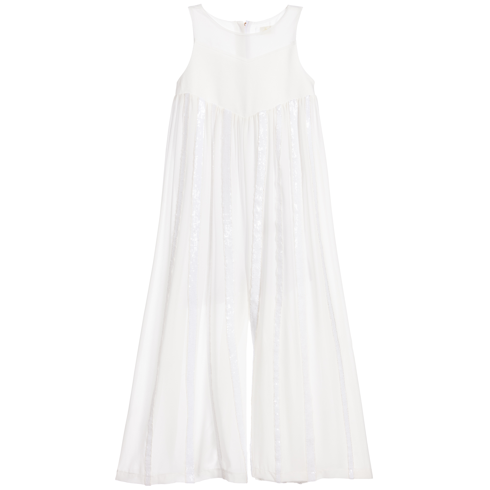 Buy White Lycra Jumpsuit for Girls Online