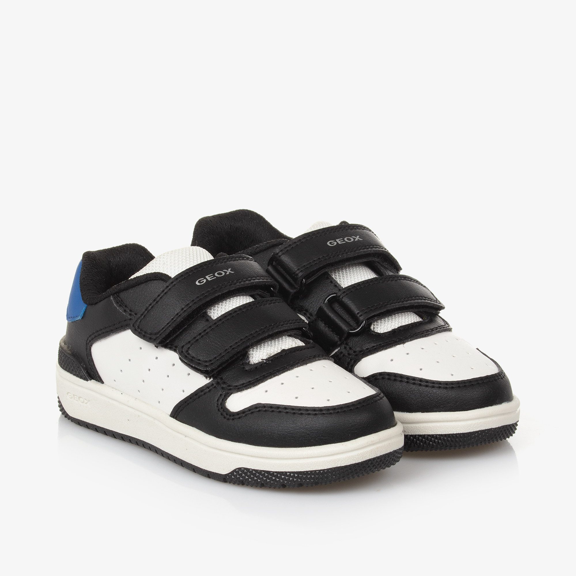 Geox Boys Monochrome Velcro Sneakers Childrensalon Outlet
