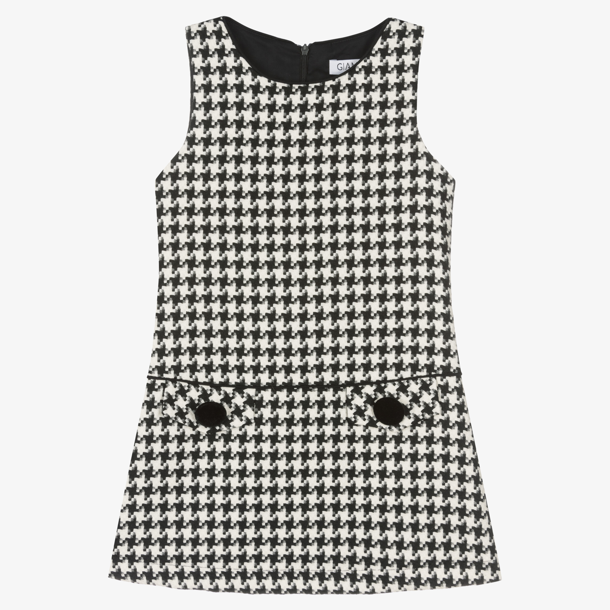 giamo-girls-houndstooth-dress-