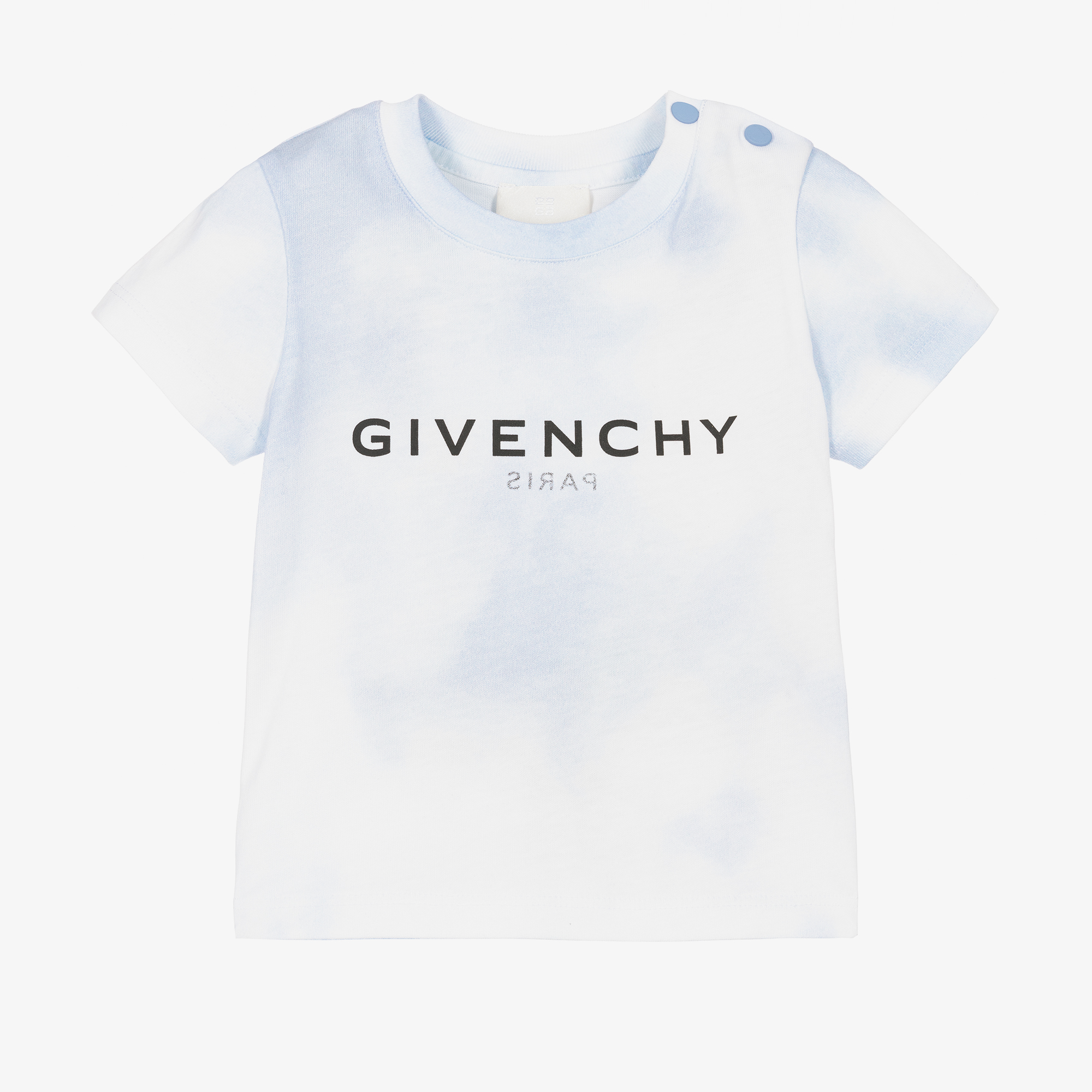 Givenchy Baby Boys Cloud Print Logo T Shirt Childrensalon Outlet