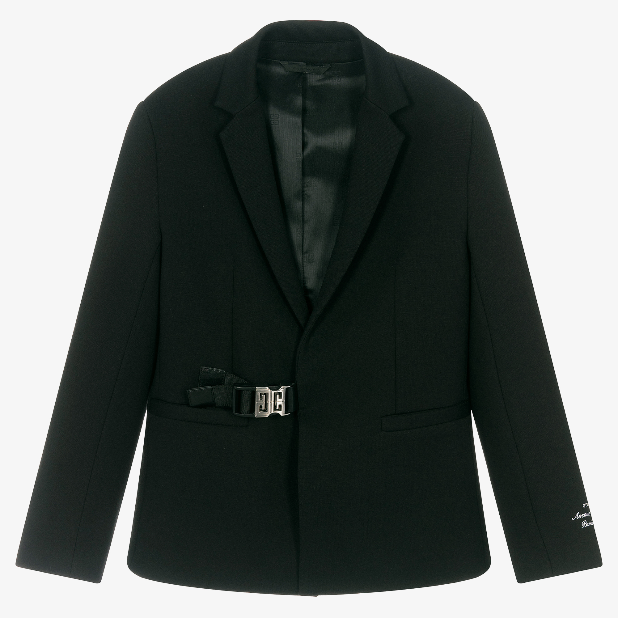 ジャケット GIVENCHY BLAZERS BLACK GIVENCHY Wool and mohair-blend blazer | NET-A-PORTER