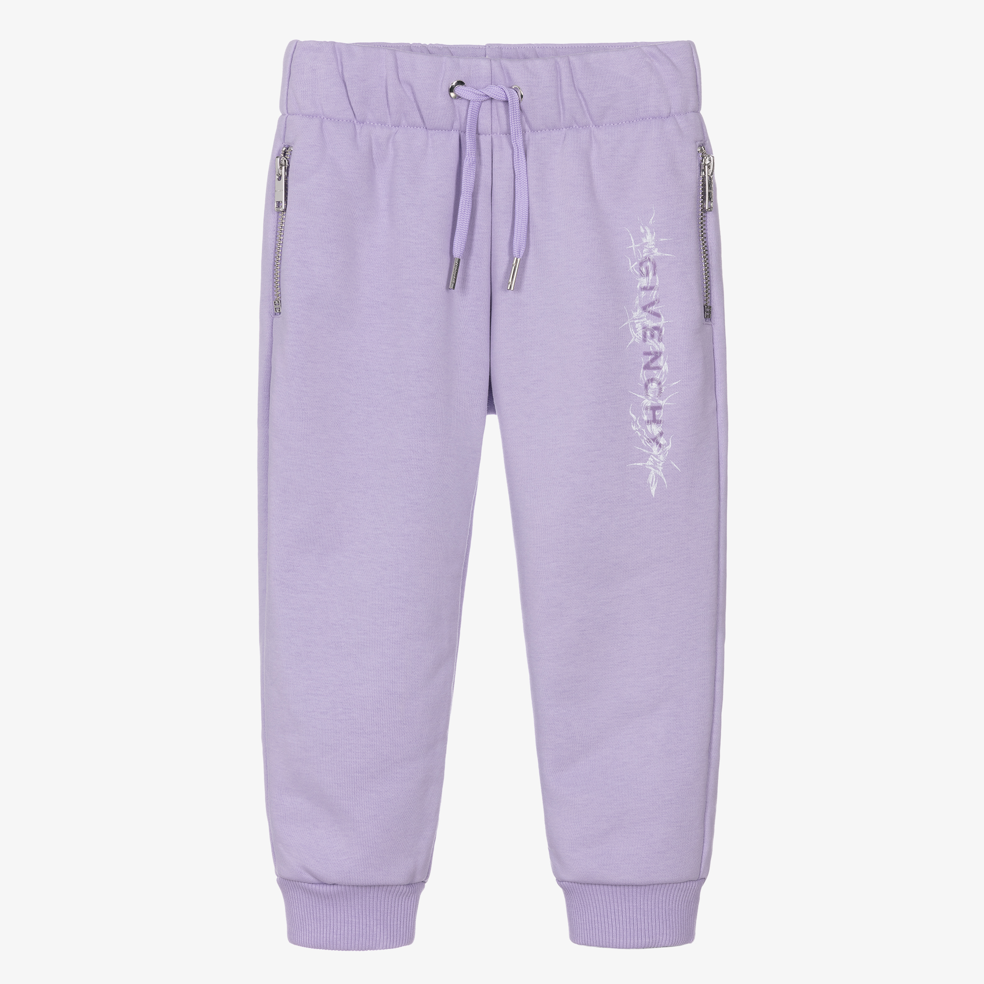 Givenchy Girls Lilac Purple Joggers Childrensalon Outlet
