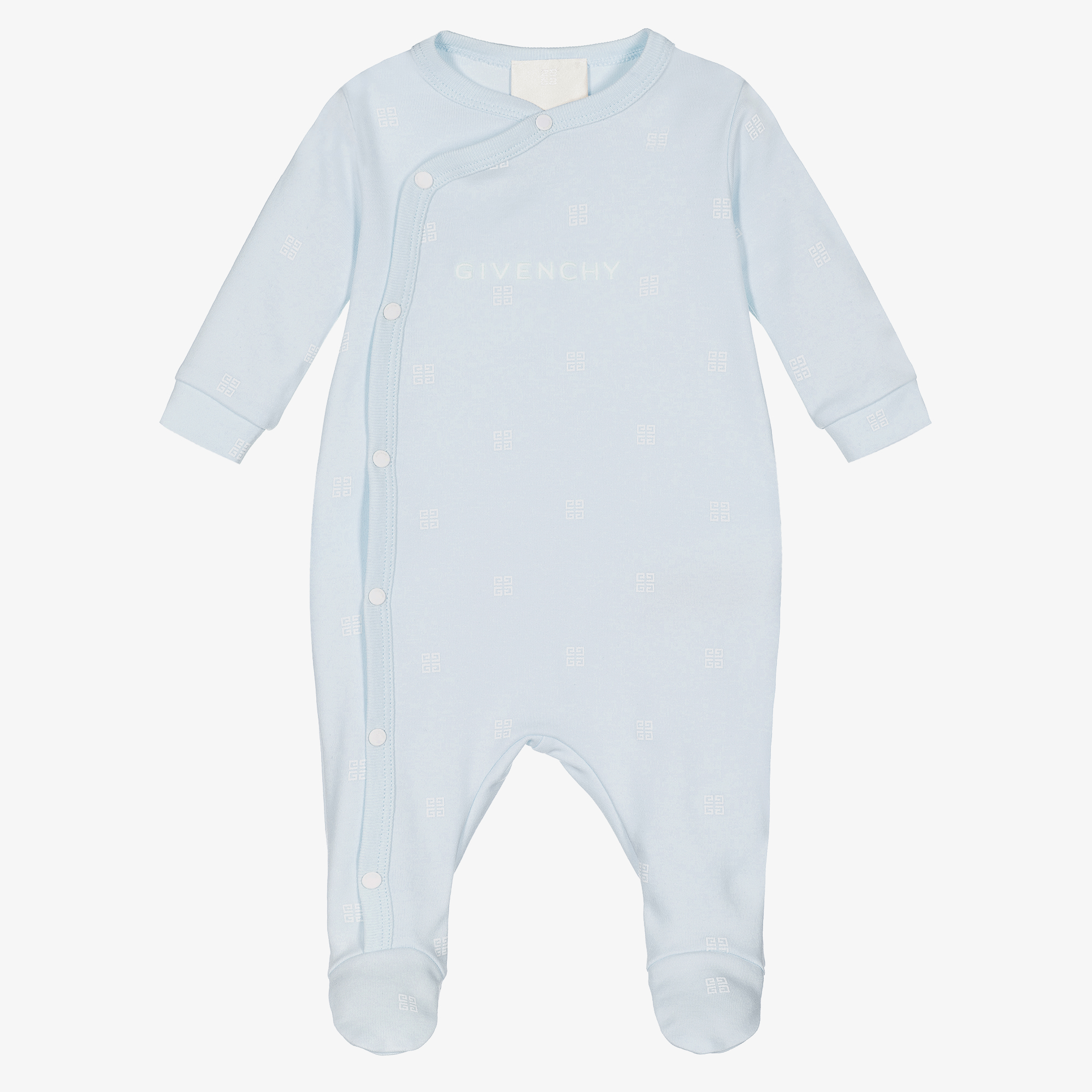Givenchy bbs logo print babygrow